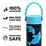 Elemental Core Pop Sharks Ahoy Stainless Steel Double Wall Insulated Water Bottle, 18 oz. (EBC18SA27P)~#|#~4345C8EC-19D6-41FE-ADAABD3AFABD2360_sc7