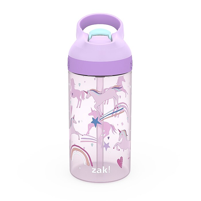 Zak! Atlantic Fanciful Unicorn Plastic Water Bottle, 16 oz. (7190