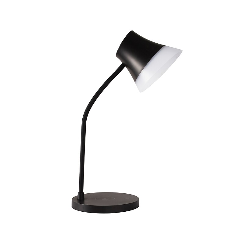 OttLite Wellness Shine LED Desk Lamp, 17", Black (CS03KQI) image 1