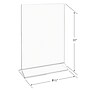 Staples Sign Holder, 8.5" x 11", Clear Acrylic, 10/Carton (ST62658)~#|#~4348BA9B-1A42-4A41-B94745C56B462418_sc7