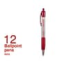 Staples Retractable Ballpoint Pens, Fine Point, Red Ink, Dozen (50787)~#|#~434A9DC6-D640-4BCD-A12A2A6BA5954689_sc7