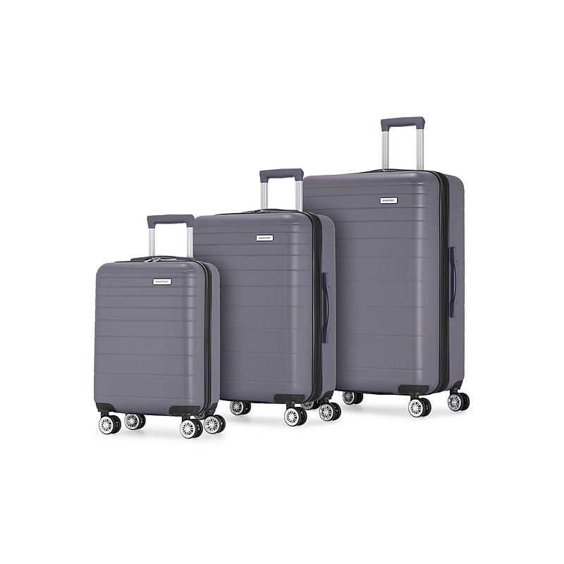 Bond Street Panoramic Hardside Spinner Luggage Set (HLG7503BS-DGREY) image 1