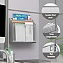 Mind Reader 3-Pocket Metal Mesh Mountable Wall File, Letter Size, Silver (WAFIST3-SIL)~#|#~434E2242-FC23-48D8-BE90BC5AB80C6E2D_sc7