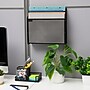 Mind Reader 3-Pocket Metal Mesh Mountable Wall File, Letter Size, Black (WAFIST3-BLK)~#|#~434FEBC1-2D08-4354-AF8C6E6E5B3C9D2C_sc7