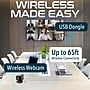 Delton HD 1080p Wireless Webcam, 2.1 Megapixels, Black (DCWC50)~#|#~435598F4-B758-4C22-9A43D85C6952C166_sc7