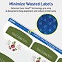 Avery TrueBlock Laser/Inkjet Square Multipurpose Labels, 2" x 2-3/16", White, 300/Pack (94124)~#|#~4355E457-05EF-4617-8A7888A7A858318E_sc7