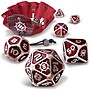 ENHANCE DnD Solid Metal Dice Set, Red (ENTTDM7520RDWS)~#|#~43564C00-55C0-4800-9C24AB6AA76B9624_sc7