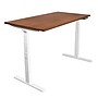 Mount-It! 55"W Electric Adjustable Standing Desk, Brown/White (MI-18068)~#|#~435DD877-F0A4-4E1A-82F5BB0CE4A213F2_sc7