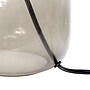 Creekwood Home Round Modern Glass 13.75" LED Table Lamp, Smoke/White (CWT-1015-SW)~#|#~435E7F1E-A99D-4C60-8DE6383805095C25_sc7