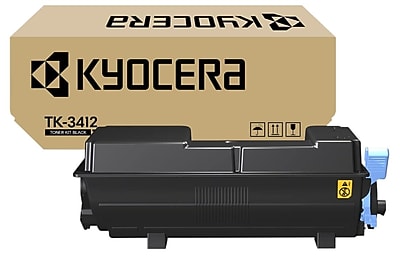 Kyocera TK-3412 Black Standard Yield Toner Cartridge (KYOTK3412) Sansujyuku sansujyuku.com