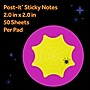 Post-it Spider Web Notes, 2" x 2", Holiday, Spooky Notes Collection, Multicolored, 50 Sheet/Pad (HW25-SN-DCSW)~#|#~4360D76E-3001-417D-B738558412CD9888_sc7