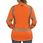 Ergodyne GloWear 8387 High Visibility Women’s Long Sleeve T-Shirt, ANSI Class R3, Orange, X-Large (22365)~#|#~43611952-34BD-49D8-BE0CF97F6F6EB2D4_sc7
