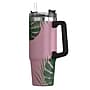 Outdoors Professional Stainless Steel Double-Walled  Tumbler with Straw, 30 oz., Tropical Pink (OUTD9225)~#|#~43660732-BC54-46B5-AA3F8BC5A10DE0DB_sc7
