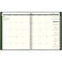 2026 AT-A-GLANCE Recycled 8.25" x 11" Weekly & Monthly Appointment Book Planner, Faux Leather Cover, Green (70-950G-60-26)~#|#~43664C39-35A1-4FE1-827A56B4AAC9DF4C_sc7