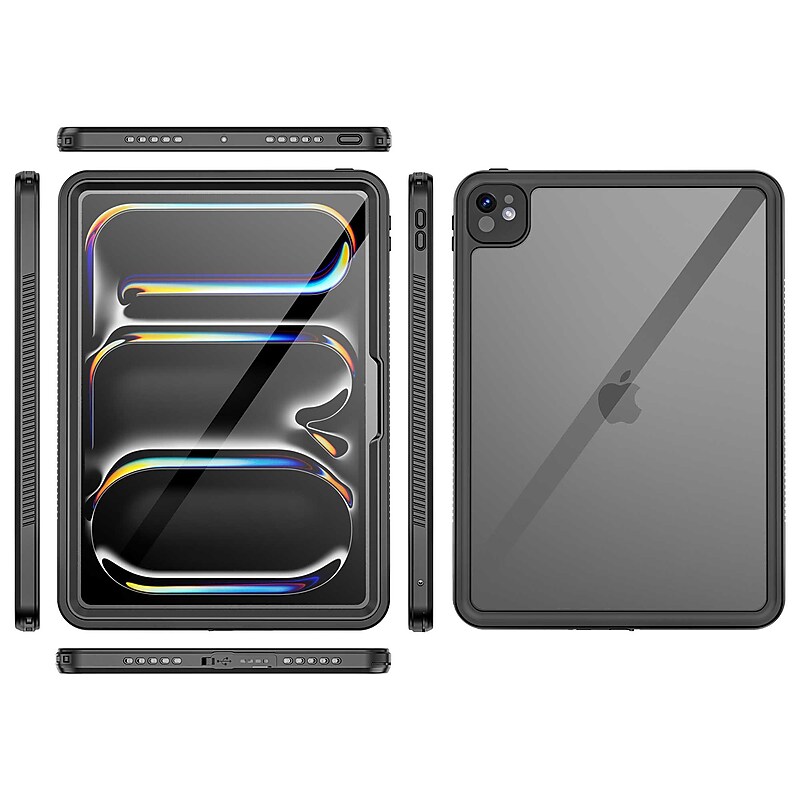 SaharaCase Oasis Series Waterproof Case for iPad Pro 11" (M4 2024/M5 2025), Scorpion Black (TB00401) image 1