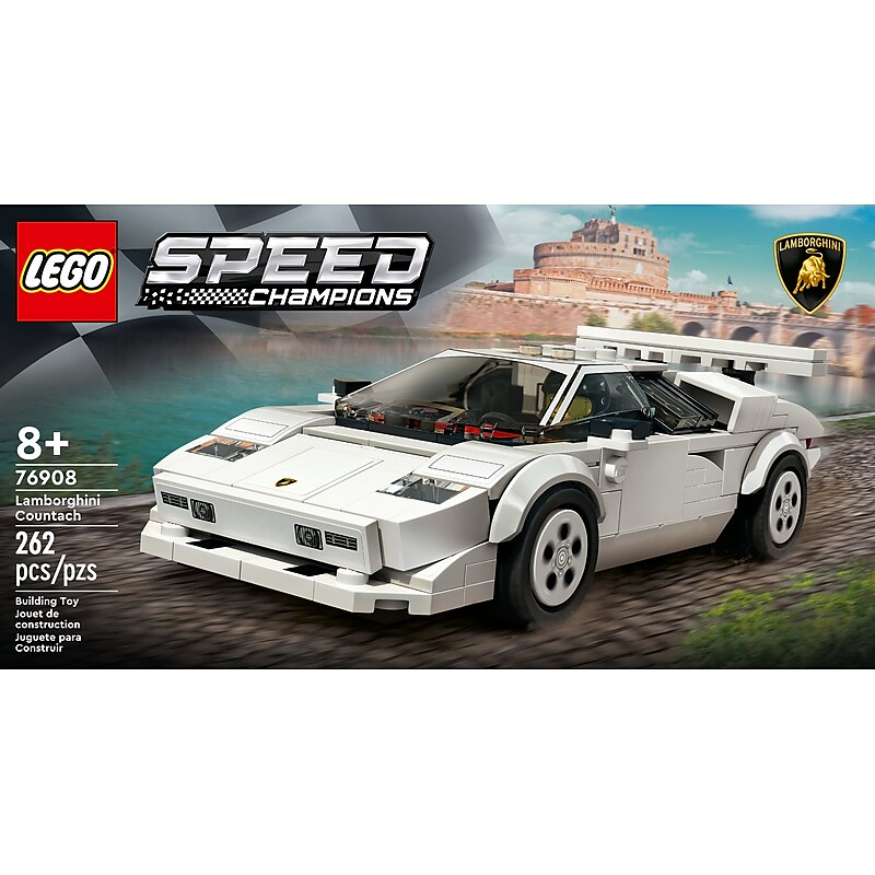 LEGO Speed Champions Lamborghini Countach, 262 Pieces (76908) image 1