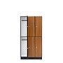 Alpine Industries 72" 2-Tier 3-Column Storage Locker, Oak (701-O-3-MK)~#|#~436FEFD3-0D77-4EAC-AF5FC6F90D2C9B29_sc7