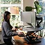 VersaDesk PowerPro Elite Corner Standing Desk Converter with Programmable Switch, USB Port, Mobile App, 36 x 31 Inch, Black~#|#~43773E5C-4252-41B3-8704FBB96E75BD74_sc7