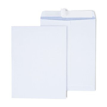 Staples QuickStrip EasyClose Self Seal Catalog Envelopes, 10