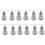 Beistle Metallic Silver Tinsel Garland, Silver, 2/Pack (59927-S)~#|#~4377EA7A-9294-46DB-BBACC4CC2DE74F6E_sc7