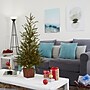 Nearly Natural Alpine Natural Look Artificial Christmas Tree in Wood Planter, 3' (T1800)~#|#~437816E8-5EAB-4518-8494ED2F6D809F84_sc7