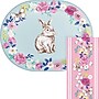 Say Hooray! Sights of Spring Oval Paper Plates and Dinner Napkins Set, 48/Pack (DTC9648E2H)~#|#~4379E8C4-9BA1-4486-BAFFD5D1D73A948D_sc7