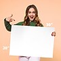 Flipside Poster Board, 30" x 20", Corrugated, White, 25/Carton (32300-25)~#|#~437B73E5-366B-4CEB-B11F776D3A33ECD1_sc7