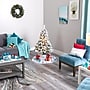 Nearly Natural Flocked Rock Springs Spruce Artificial Christmas Tree, 4' (T1750)~#|#~437CFED6-F202-4DA0-BCFE89C746D65713_sc7