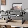 Mount-It! 30" W Manual Rectangular Adjustable Standing Desk Converter, Black (MI-15009S)~#|#~437EDF89-E41C-4DD1-A486DB4D3C77F53F_sc7