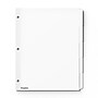 Staples Write & Erase Paper Dividers, 5 Tabs, White, 36 Sets (70771) (ST63044)~#|#~43805BDA-2FDB-4A87-BA8A7E4CF7910437_sc7