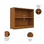 Bush Furniture Universal 30"H 2-Shelf Bookcase with Adjustable Shelf, Natural Cherry (WL12466)~#|#~438C0BE7-9EFE-417C-83AEFFD86434BAD0_sc7