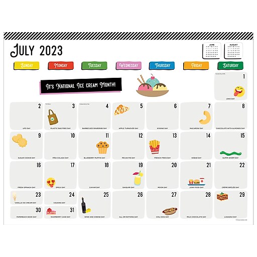20232024 TF Publishing Every Day's a Holiday 17" x 22" Academic
