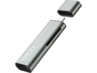PNY USB 3.1 Gen 1 Type-C to SD Card Reader and Adapter - Thumbnail 2