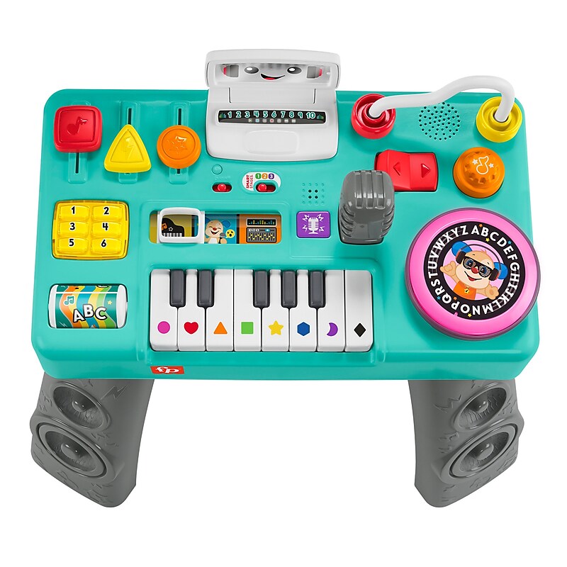 Fisher-Price Laugh & Learn Mix & Learn DJ Table, 2/Pack (HLM43) image 1