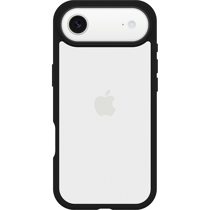 OtterBox Profile Phone Case for iPhone Air, Shock Absorbing, Black/Clear (77-99311) image 1