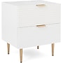 Adore Decor Jolie Side Table, White (FUST10081A)~#|#~4397D1F5-7C96-4148-8AB4853D053EF395_sc7