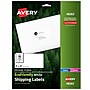 Avery EcoFriendly Laser/Inkjet Shipping Labels, 2" x 4", White, 250 Labels/Pack (48263)~#|#~4397F929-63E0-4AA5-9C9F0D2110677CED_sc7