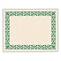 Hayes Art Deco Certificate Set, 9" x 12", Green, 110/Set (H-VA436)~#|#~439814B2-CA80-4268-B8CEA61B548A5D75_sc7