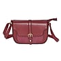 Nicci Cross-Body Bag with Buckle, Burgundy (CBM2304450-BRG)~#|#~43986970-696D-4C13-A335C46CCB65FD2A_sc7
