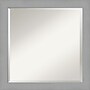 Amanti Art Brushed Nickel Frame Wall Mirror, 23.5" x 23.5" (A42674593556)~#|#~439A3966-B8FC-4BC5-9BD22679706689F5_sc7