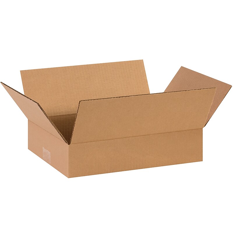 14" x 10" x 3" Shipping Boxes, 32 ECT, 25/Bundle (14103) image 1
