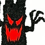 National Tree Company 48" Pre-Lit Frightening Face Halloween Tree (MZ17-HS21B124-1)~#|#~43A26CEE-2034-4263-BA335422C0F685C7_sc7