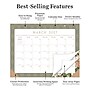 2027 TF Publishing Artisan Legacy 22" x 17" Monthly Desk or Wall Calendar, Multicolored (27-8202)~#|#~43A3FD5C-67CF-46BD-9D87E33239795067_sc7