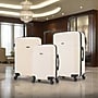 InUSA Resilience 3-Piece Hardside Spinner Luggage Set, TSA Checkpoint Friendly, Sand (IURESSML-SAN)~#|#~43A64800-5187-4A94-BDE9D7F2322ECFBB_sc7