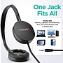VentureX K22 3.5mm Kids Learning Stereo Phone & Computer Headphone, Black, 50/Pack (VHPK22M50)~#|#~43A7A2D5-2963-4065-888C0072017DC0F5_sc7