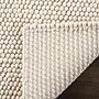 Safavieh Natura Collection 6' x 8' Rectangle Indoor Area Rug, Handmade, Wool, Ivory (NAT620A-68)~#|#~43A9DD1C-74EC-454A-83A8AF863BF3613B_sc7