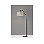 Simplee Adesso Max 66" Matte Black Floor Lamp with Oatmeal Drum Shade (SL1140-01)~#|#~43AA30D2-6498-4BF7-A775EF42BFDF42BB_sc7