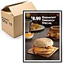 Excello Global Products 12" x 18" Plastic Poster Frame, Black, 10/Pack (PPFRM-1218-CP)~#|#~43ACA75E-2C23-4054-B0748624E69B3C5E_sc7