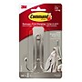 Command Large Hook, 4 lb., Brushed Nickel (17036BN-ES)~#|#~43AD6C83-0D1D-471C-BF79F74C137C3223_sc7