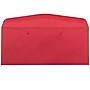 JAM Paper #10 Envelopes, 4 1/8" x 9 1/2", Red, 100/Pack (1531052d)~#|#~43AE229C-C7D7-409A-ACAF08DCEEC16F0A_sc7